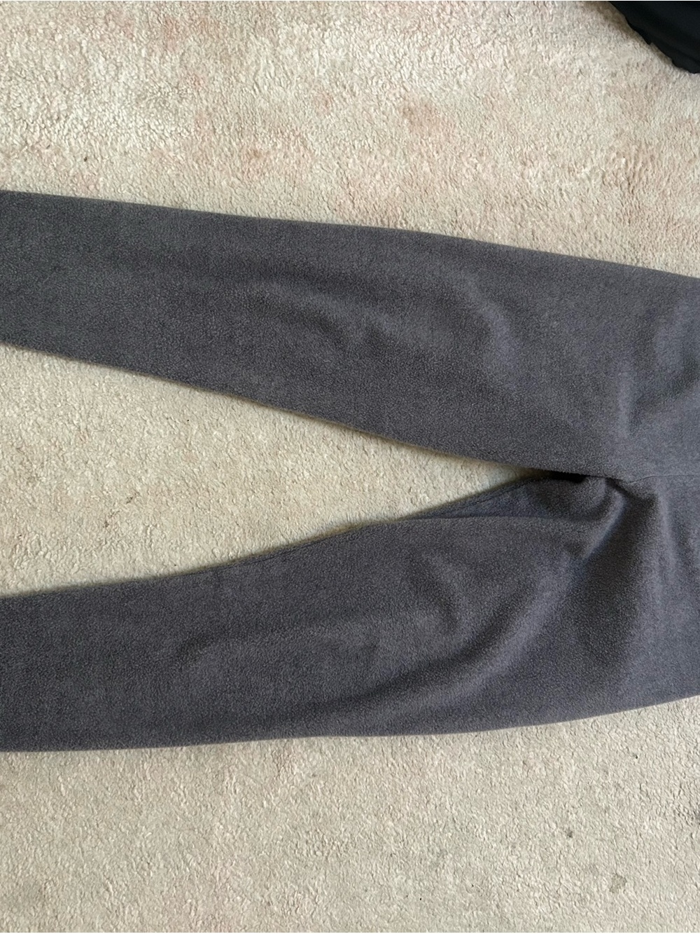 Cozy Gray fleece Leggings